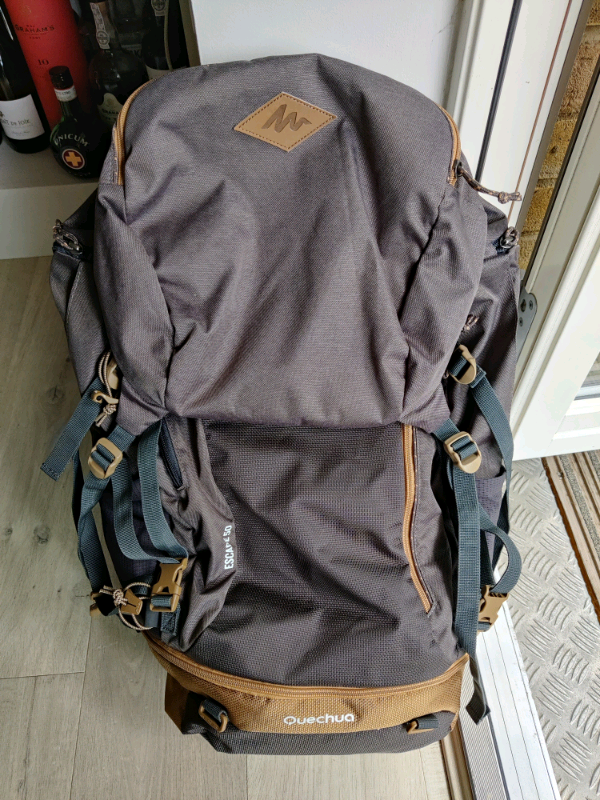 Decathlon TRAVEL BACKPACK 50L - GREY 